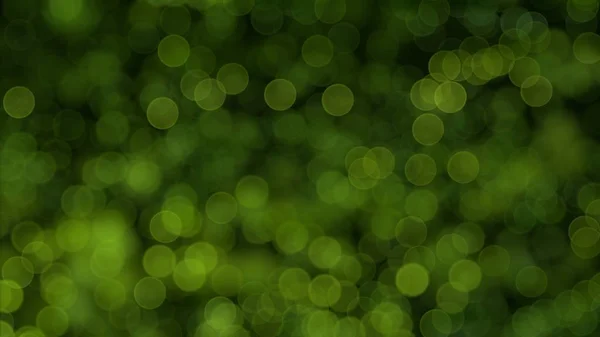 Abstrakt Grön Bakgrund Med Bokeh — Stockfoto
