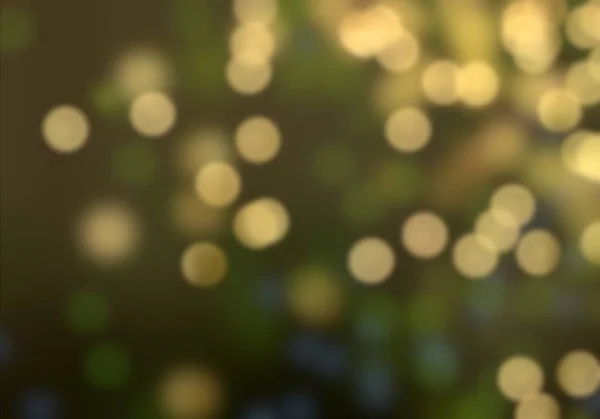 Blurred Golden Bokeh Texture Many Circles — Stock Photo, Image