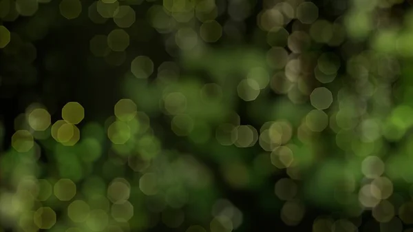 Abstraktní Zelené Pozadí Bokeh — Stock fotografie