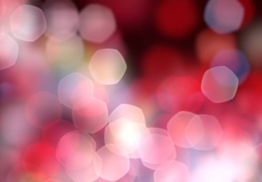 Bokeh ile soyut renkli arkaplan