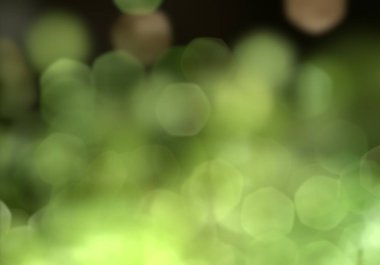 yeşil bokeh soyut arka plan
