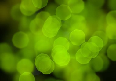 yeşil bokeh soyut arka plan