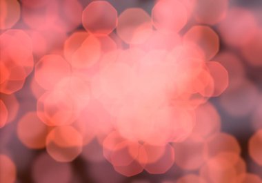 Kırmızı arka plan ile Bokeh