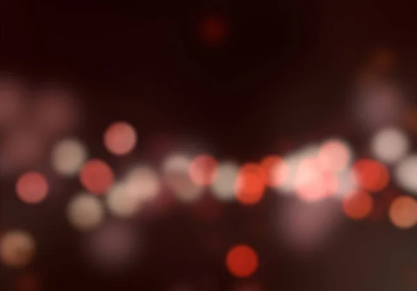 Red Lights Bokeh Background — Stock Photo, Image