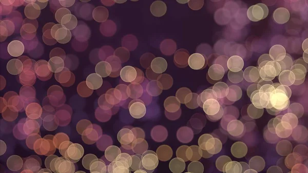 Illustration Bokeh Abstract Texture Colorful Defocused Background Blurred Bright Light — Stock Photo, Image