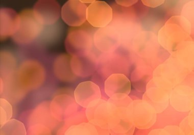 Bokeh ile soyut renkli arkaplan