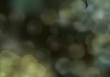 yeşil bokeh soyut arka plan