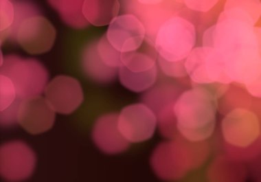 Kırmızı arka plan ile Bokeh