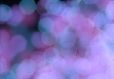 Bokeh ile soyut renkli arkaplan