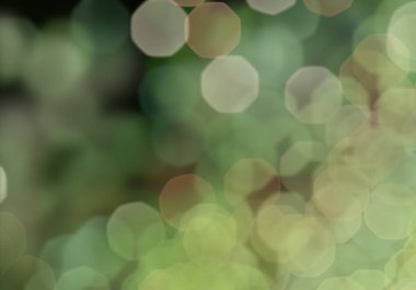 Bokeh ile soyut yeşil arkaplan