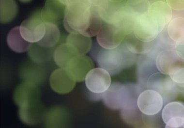 Bokeh ile soyut yeşil arkaplan