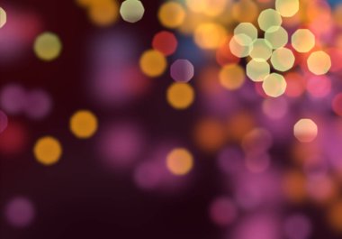 Bokeh ışıkları ile soyut arkaplan