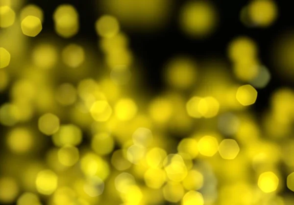 Абстрактный Желтый Фон Боке — стоковое фото