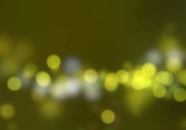 green abstract background with bokeh