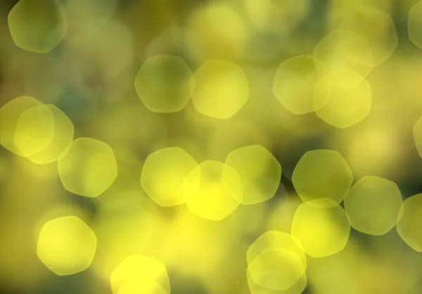 Fundo Verde Abstrato Com Bokeh — Fotografia de Stock