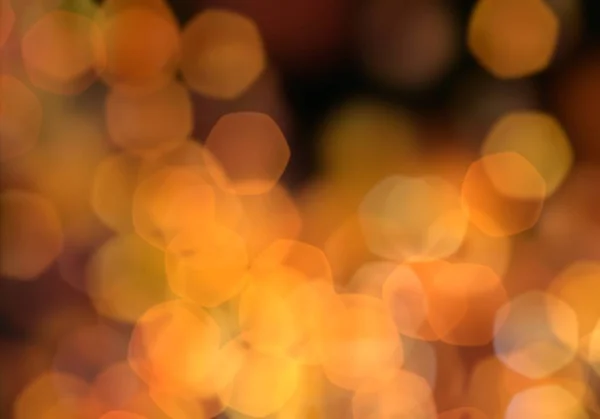 Fond Automne Avec Des Lumières Bokeh — Photo