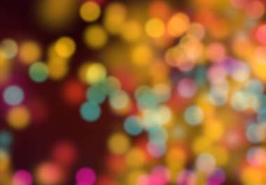 Bokeh ışıkları ile soyut arkaplan