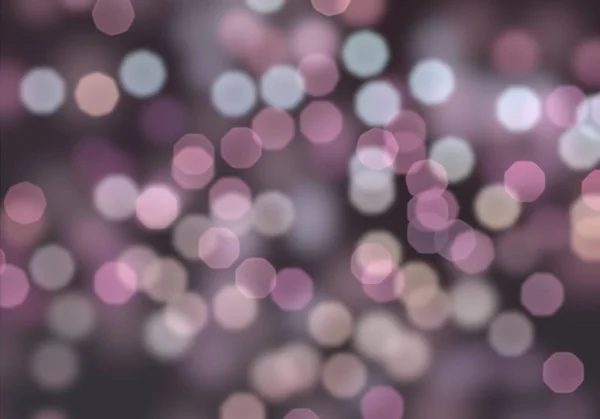 Fundo Abstrato Com Luzes Bokeh — Fotografia de Stock