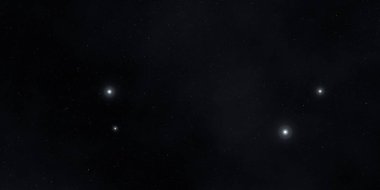 2d illüstrasyon. Gerçekçi yıldızlar desen arka plan. Derin yıldızlararası uzay. Yıldızlar ve gezegenler. Çeşitli bilim kurgu yaratıcı fon. Uzay sanatı. Hayali kozmik fon