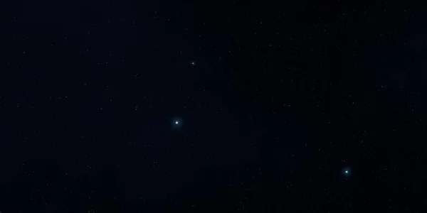 2Dイラスト 現実的な星パターンの背景 深い星間空間 星と惑星様々なSfクリエイティブな背景 宇宙芸術想像上の宇宙の背景 — ストック写真