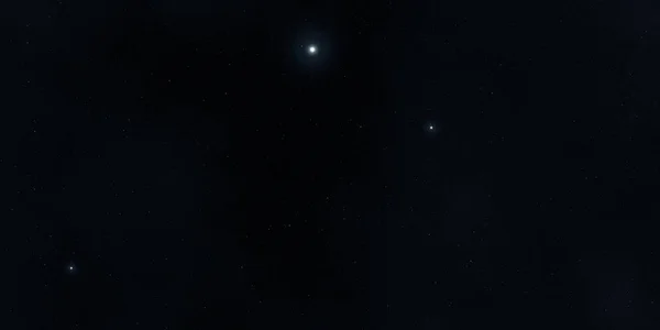 2Dイラスト 現実的な星パターンの背景 深い星間空間 星と惑星様々なSfクリエイティブな背景 宇宙芸術想像上の宇宙の背景 — ストック写真