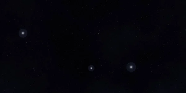 Ilustración Fondo Patrón Estrellas Realistas Espacio Interestelar Profundo Estrellas Planetas — Foto de Stock