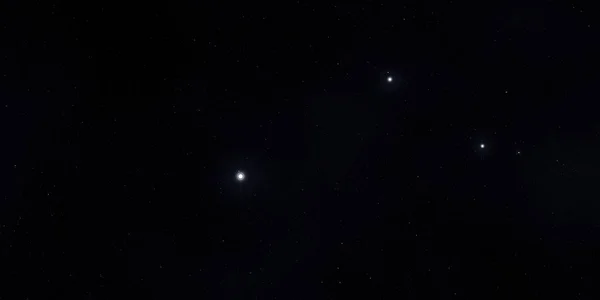 2Dイラスト 現実的な星パターンの背景 深い星間空間 星と惑星様々なSfクリエイティブな背景 宇宙芸術想像上の宇宙の背景 — ストック写真