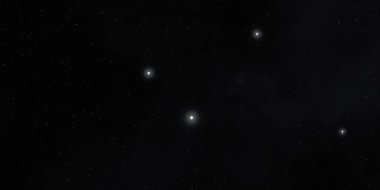 2d illüstrasyon. Gerçekçi yıldızlar desen arka plan. Derin yıldızlararası uzay. Yıldızlar ve gezegenler. Çeşitli bilim kurgu yaratıcı fon. Uzay sanatı. Hayali kozmik fon