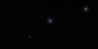 uzay figürleri ile güzel cosmos arka plan