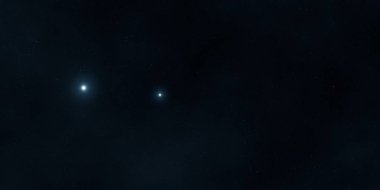 2d illüstrasyon. Gerçekçi yıldızlar desen arka plan. Derin yıldızlararası uzay. Yıldızlar ve gezegenler. Çeşitli bilim kurgu yaratıcı fon. Uzay sanatı. Hayali kozmik fon