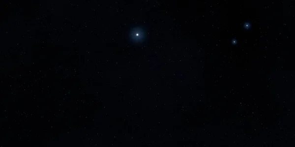 2Dイラスト 現実的な星パターンの背景 深い星間空間 星と惑星様々なSfクリエイティブな背景 宇宙芸術想像上の宇宙の背景 — ストック写真