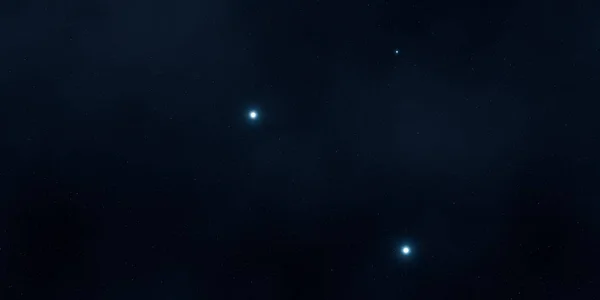 2Dイラスト 現実的な星パターンの背景 深い星間空間 星と惑星様々なSfクリエイティブな背景 宇宙芸術想像上の宇宙の背景 — ストック写真