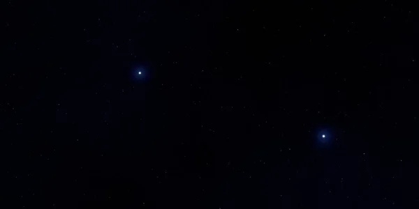 2Dイラスト 現実的な星パターンの背景 深い星間空間 星と惑星様々なSfクリエイティブな背景 宇宙芸術想像上の宇宙の背景 — ストック写真