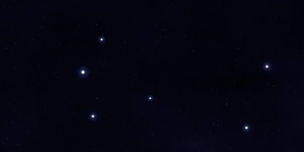 2Dイラスト 現実的な星パターンの背景 深い星間空間 星と惑星様々なSfクリエイティブな背景 宇宙芸術想像上の宇宙の背景 — ストック写真