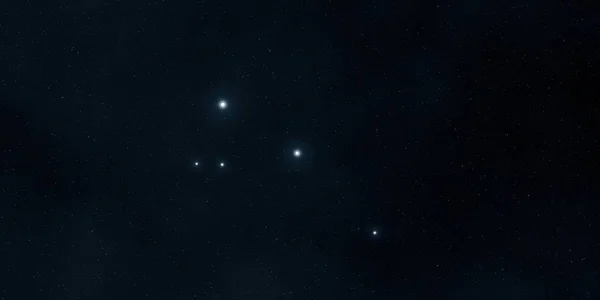 2Dイラスト 現実的な星パターンの背景 深い星間空間 星と惑星様々なSfクリエイティブな背景 宇宙芸術想像上の宇宙の背景 — ストック写真