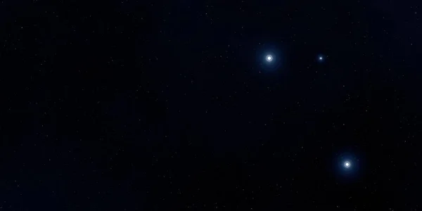 宇宙フィギュアと美しい宇宙の背景 — ストック写真