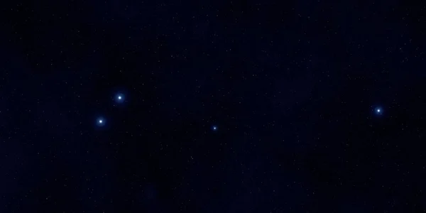 2Dイラスト 現実的な星パターンの背景 深い星間空間 星と惑星様々なSfクリエイティブな背景 宇宙芸術想像上の宇宙の背景 — ストック写真