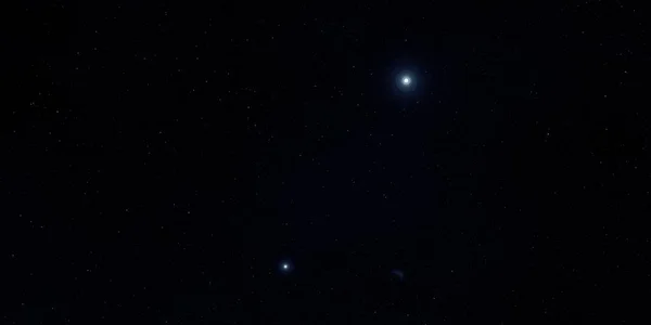 逼真的星星图案背景 深海星际空间 恒星和行星各种科幻创作背景 空间艺术 想象宇宙背景 — 图库照片