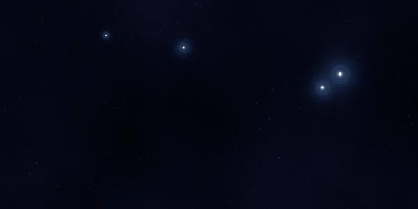 2Dイラスト 現実的な星パターンの背景 深い星間空間 星と惑星様々なSfクリエイティブな背景 宇宙芸術想像上の宇宙の背景 — ストック写真