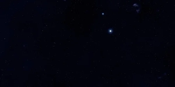 2Dイラスト 現実的な星パターンの背景 深い星間空間 星と惑星様々なSfクリエイティブな背景 宇宙芸術想像上の宇宙の背景 — ストック写真