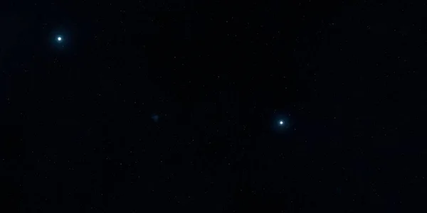 2Dイラスト 現実的な星パターンの背景 深い星間空間 星と惑星様々なSfクリエイティブな背景 宇宙芸術想像上の宇宙の背景 — ストック写真