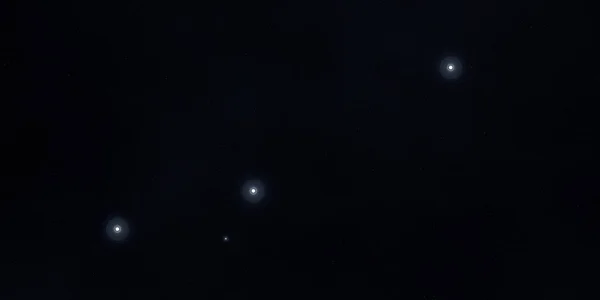 Illustration Realistiske Stjerner Mønster Baggrund Dybt Interstellare Rum Stjerner Planeter - Stock-foto