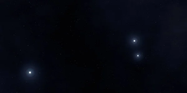 宇宙フィギュアと美しい宇宙の背景 — ストック写真