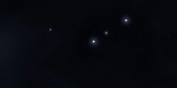 Illustration Realistic Stars Pattern Background Deep Interstellar Space Stars Planets — Stock Photo, Image