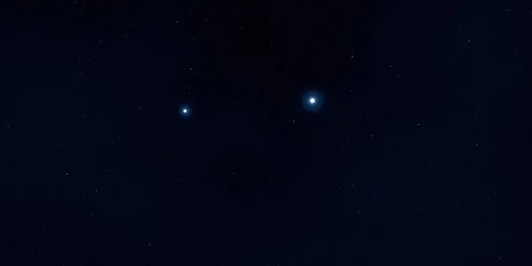 2Dイラスト 現実的な星パターンの背景 深い星間空間 星と惑星様々なSfクリエイティブな背景 宇宙芸術想像上の宇宙の背景 — ストック写真