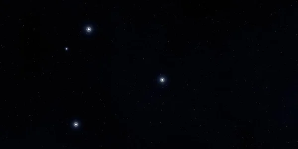 Ilustración Fondo Patrón Estrellas Realistas Espacio Interestelar Profundo Estrellas Planetas — Foto de Stock