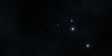 2d illüstrasyon. Gerçekçi yıldızlar desen arka plan. Derin yıldızlararası uzay. Yıldızlar ve gezegenler. Çeşitli bilim kurgu yaratıcı fon. Uzay sanatı. Hayali kozmik fon