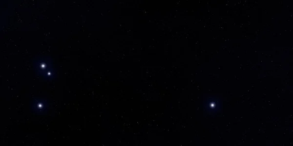 2Dイラスト 現実的な星パターンの背景 深い星間空間 星と惑星様々なSfクリエイティブな背景 宇宙芸術想像上の宇宙の背景 — ストック写真