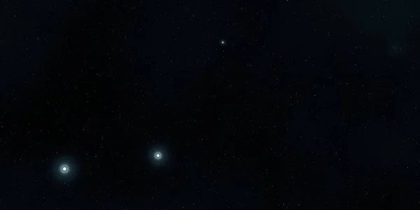 2Dイラスト 現実的な星パターンの背景 深い星間空間 星と惑星様々なSfクリエイティブな背景 宇宙芸術想像上の宇宙の背景 — ストック写真