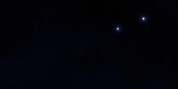 2Dイラスト 現実的な星パターンの背景 深い星間空間 星と惑星様々なSfクリエイティブな背景 宇宙芸術想像上の宇宙の背景 — ストック写真